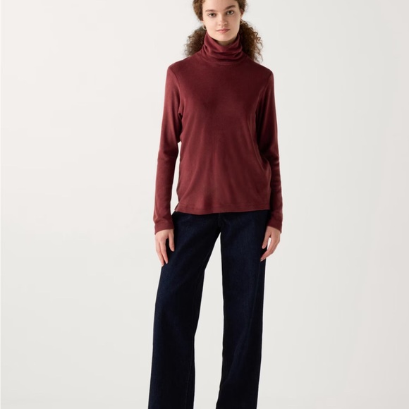 HEATTECH Fleece Turtleneck Long Sleeve T-Shirt Uniqlo - Picture 2 of 4
